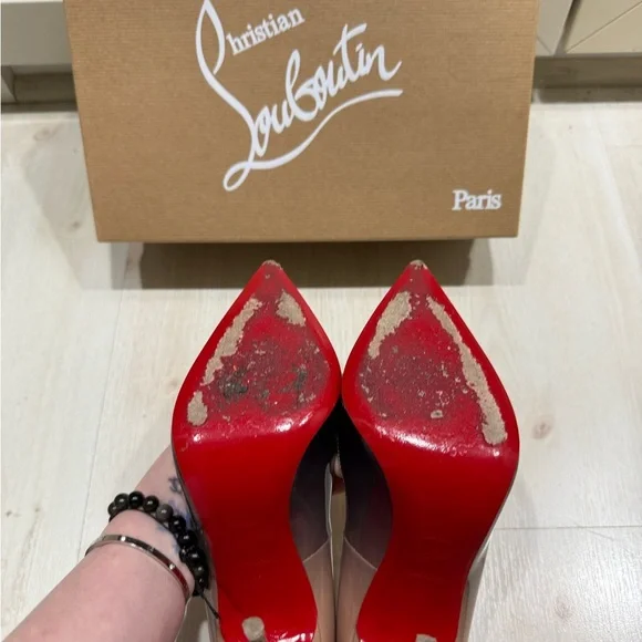 AUTHENTIC- LIMITED RELEASE Christian Louboutin Black Women's Shoes - Picture 6 of 9